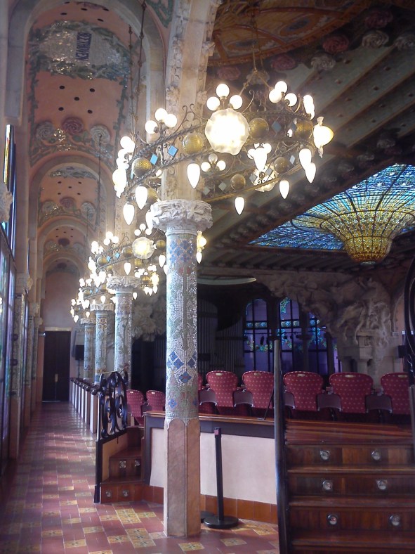 Vista del Palau de la Música