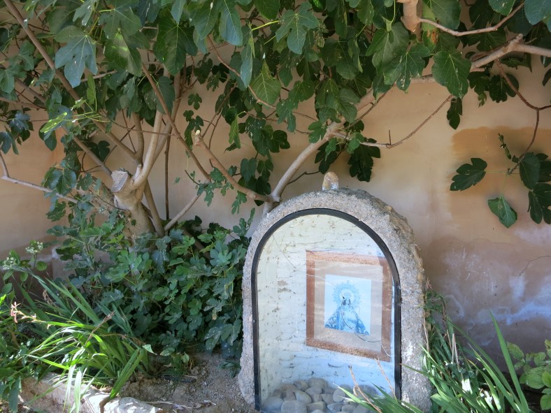 Detalle de la virgen de Riánsares