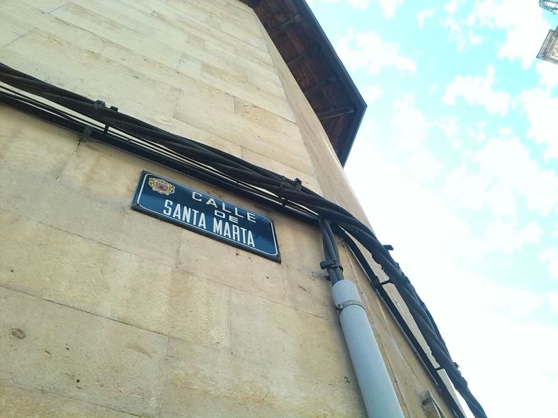 Calle de la "emparedada"