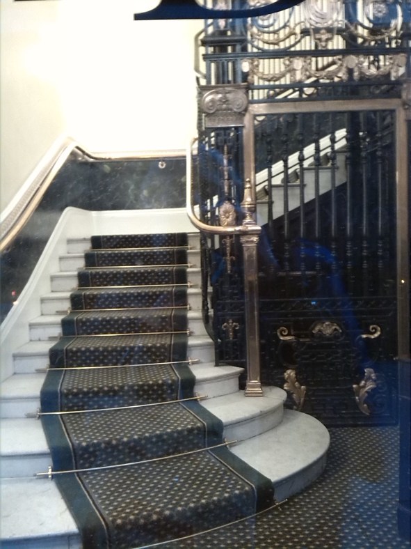 No es la escalera de servicio