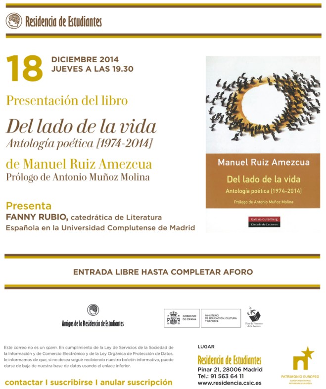 Agenda Residencia Estudiantes