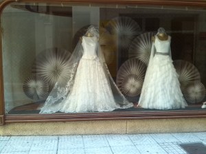 Escaparate de novias