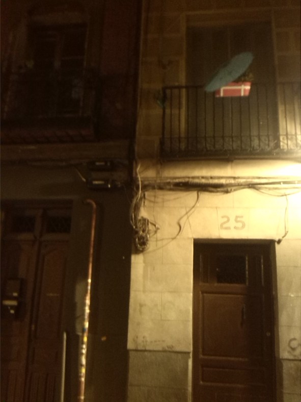 Maceta con sombrilla