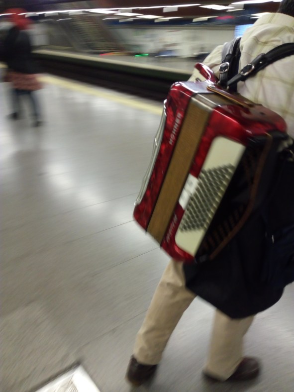 Con la música a cuestas